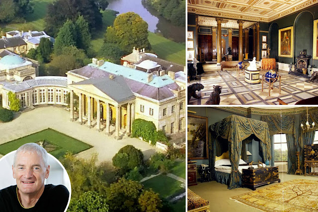 Pictures of billionaire Sir James Dyson's massive Mansion that is big enough to fit about 18,000 homes