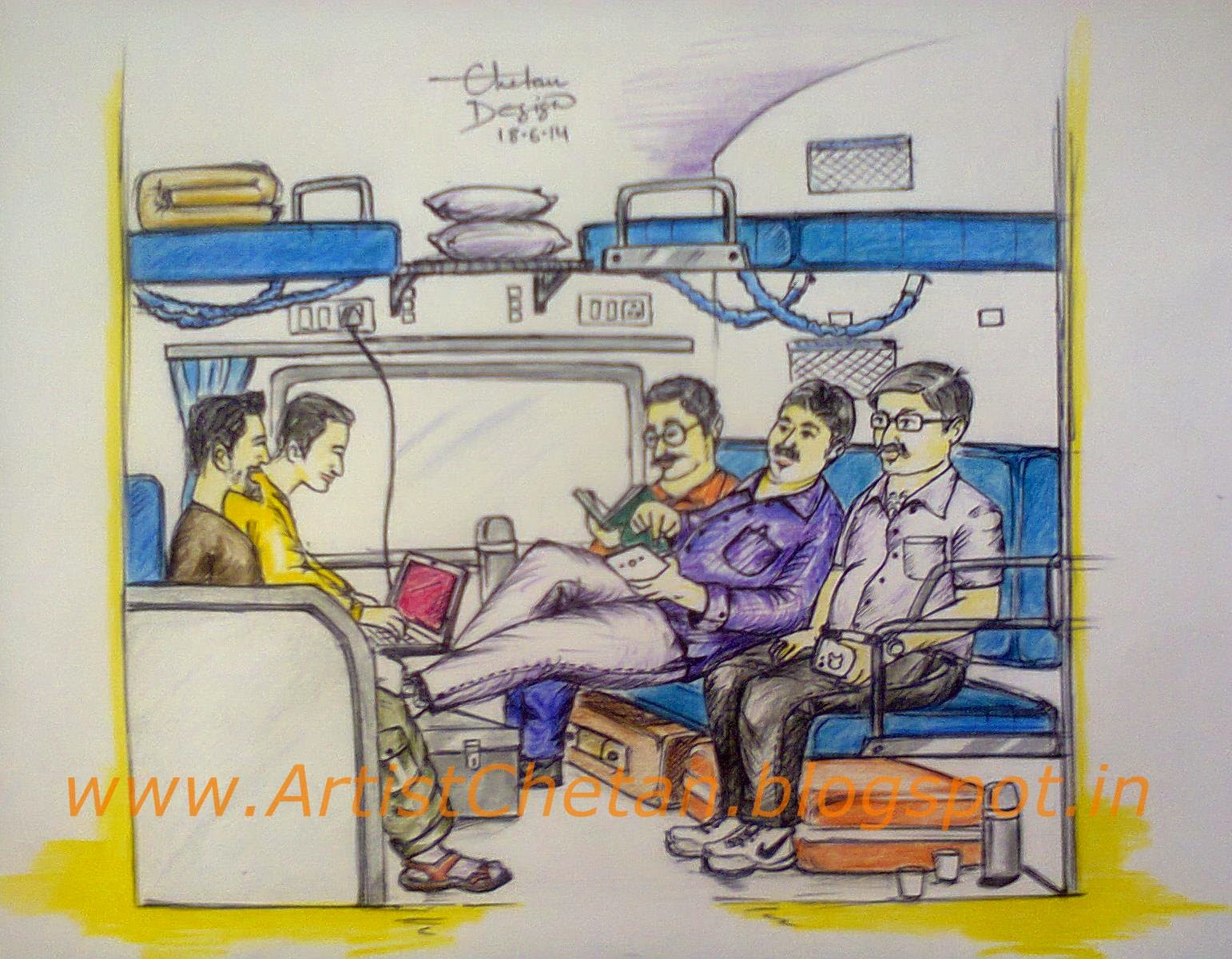 Train Scene