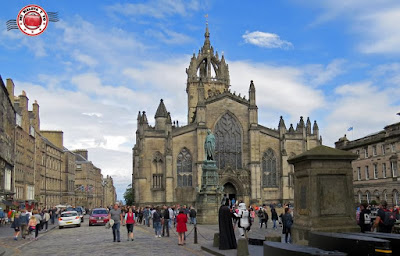 Escocia, Edimburgo, Royal Mile - Catedral