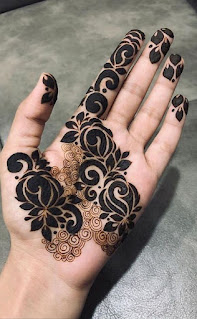 palm mehndi designs