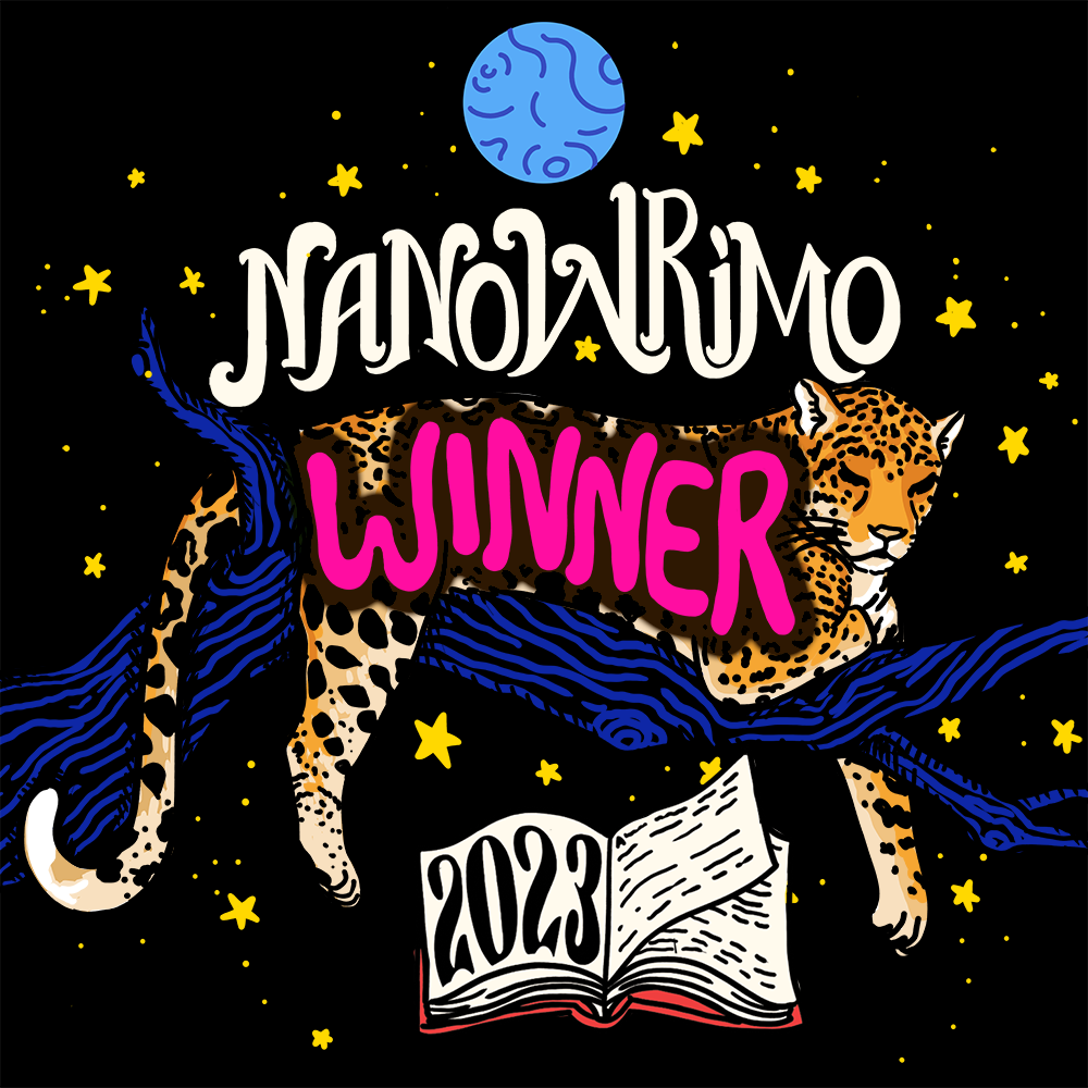 NaNoWriMo 2023 Winner Badge Image