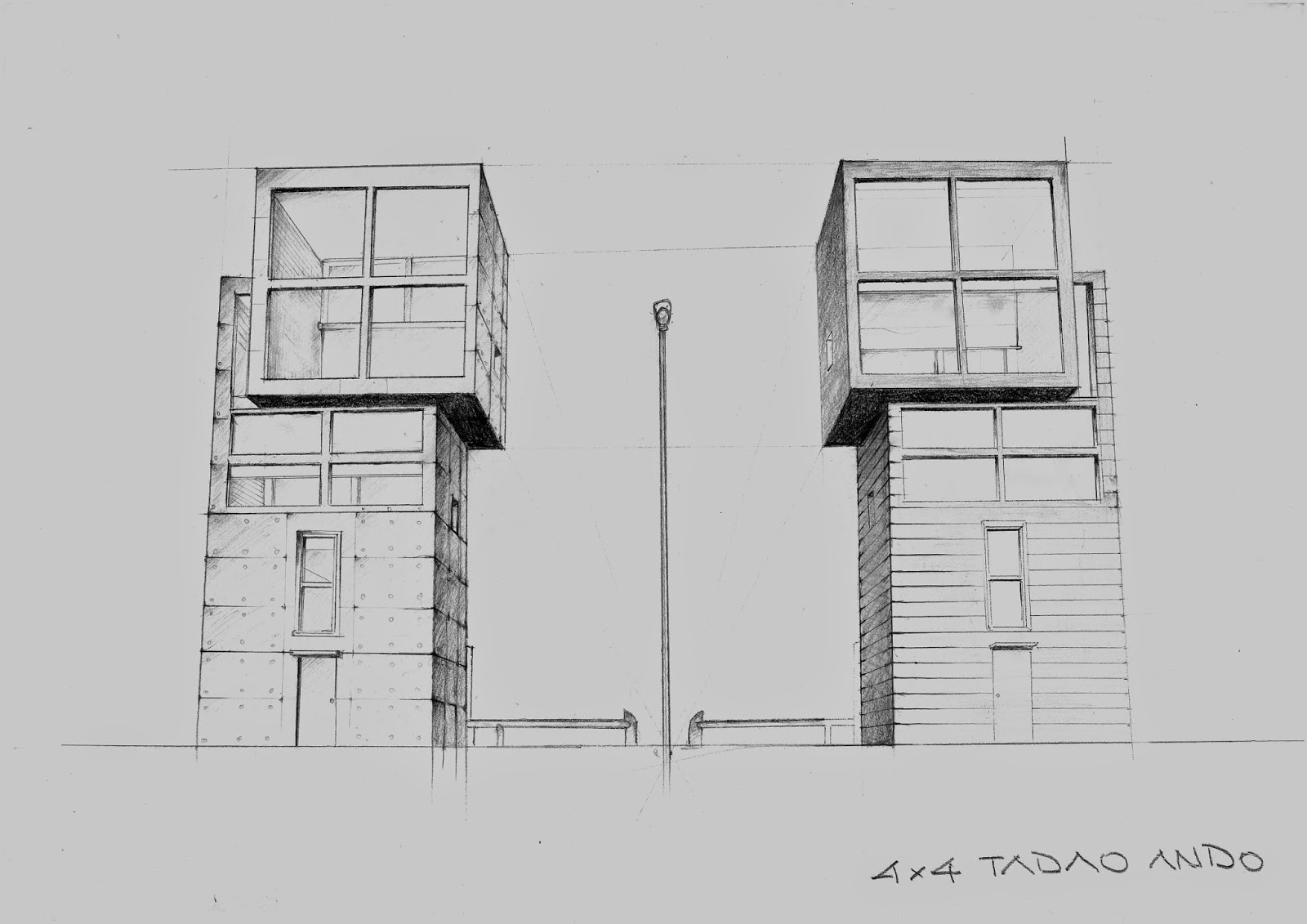 4x4 House Tadao Ando Manchester School Of Architecture 
