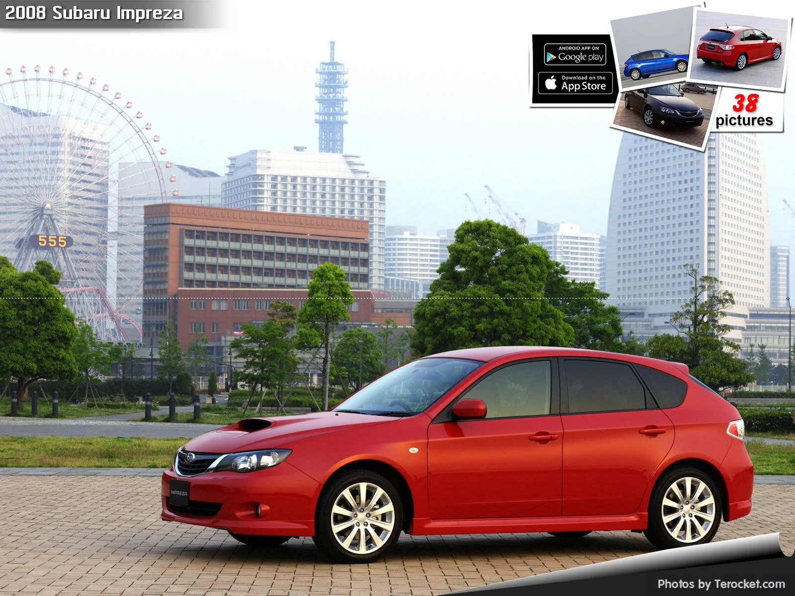 Hình ảnh xe ô tô Subaru Impreza Japanese Version 2008 & nội ngoại thất