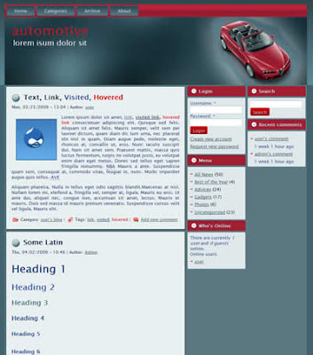 drupal car automotive portal