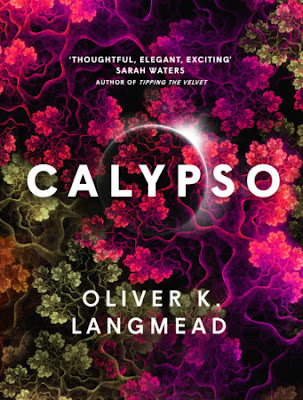 book cover of science fiction novel Calypso by Oliver K. Langmead