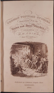 Title page to Grimm, 1823