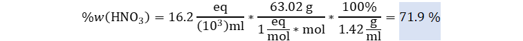 Hallar el porcentaje en peso de una solución de HNO3 al 16.2 normal y densidad 1.42 g/ml, Determine el porcentaje en peso de una solución de HNO3 al 16.2 normal y densidad 1.42 g/ml, Determinar el porcentaje en peso de una solución de HNO3 al 16.2 normal y densidad 1.42 g/ml, Obtenga el porcentaje en peso de una solución de HNO3 al 16.2 normal y densidad 1.42 g/ml, Obtener el porcentaje en peso de una solución de HNO3 al 16.2 normal y densidad 1.42 g/ml, Calcule el porcentaje en peso de una solución de HNO3 al 16.2 normal y densidad 1.42 g/ml, Calcular el porcentaje en peso de una solución de HNO3 al 16.2 normal y densidad 1.42 g/ml, Halle el porcentaje en peso de una solución de HNO3 al 16.2 normal y densidad 1.42 g/ml, Hallar el porcentaje en peso de una solución de HNO3 al 16.2 normal y densidad 1.42 g/ml,