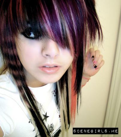 purple-hair-girl,Cool Purple Hair Pics