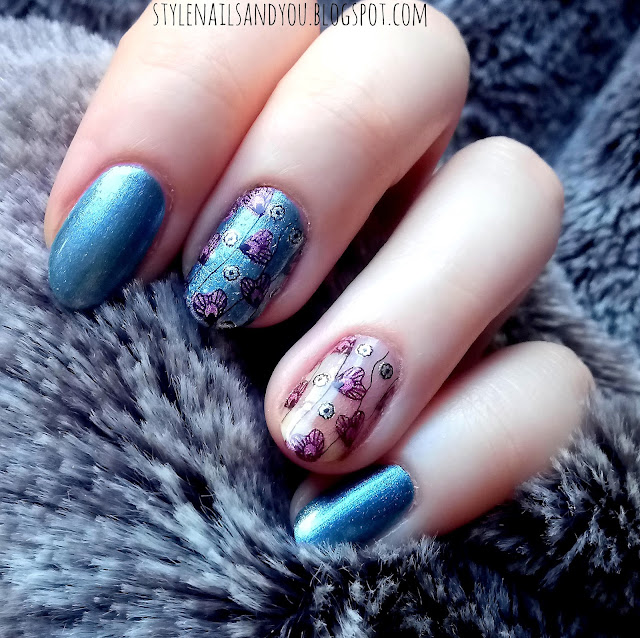 Blue Metal | BeautyBigBang07 Stamping Plate | BeautyBigBang Review