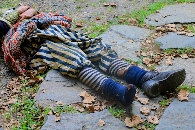 Civil War Reenactors Colonial Pennsylvania Plantation