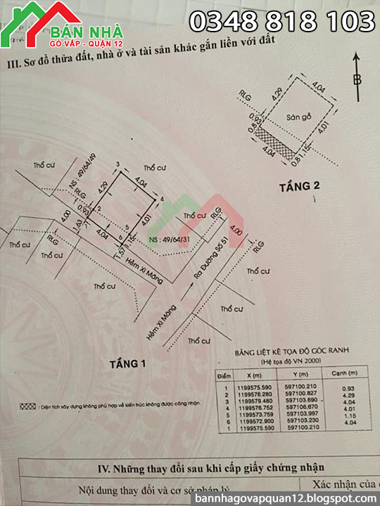 Nhà đường số 51 phường 14 Gò Vấp