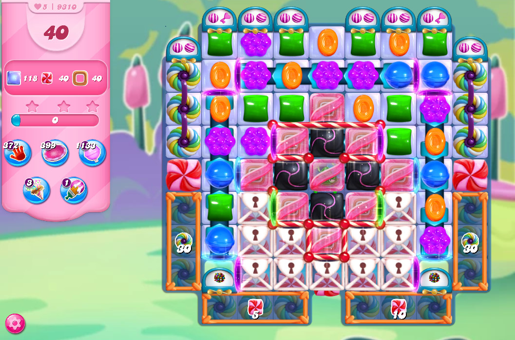 Candy Crush Saga level 9310