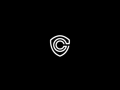 Letter C Shield Concept Logo