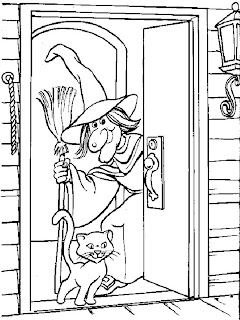 Free Halloween Coloring Pages