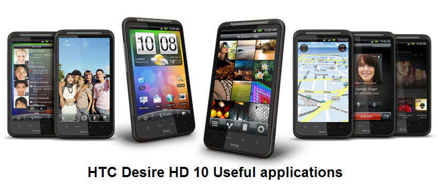 we have a list of some of the useful applications for your HTC Desire ...