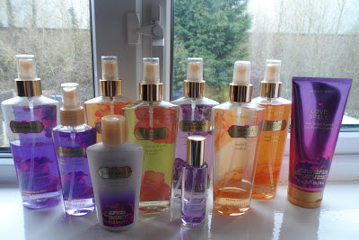 Victoria's Secret Body Sprays + Lotions Collection!