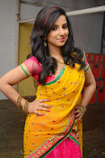 Leema glamorous photos in half saree-thumbnail-9