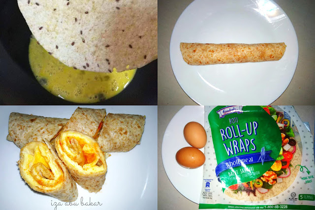 Cara Paling Mudah Buat Wrap Rolled Telur Tampal Nak Diet Anda Wajib Cuba Confirm Mengenyangkan Kongsi Resepi
