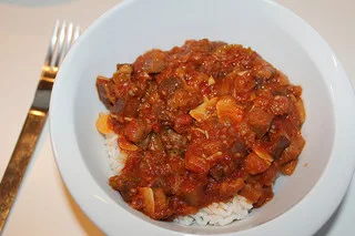 Ragoût de Aubergine Eggplant Stew