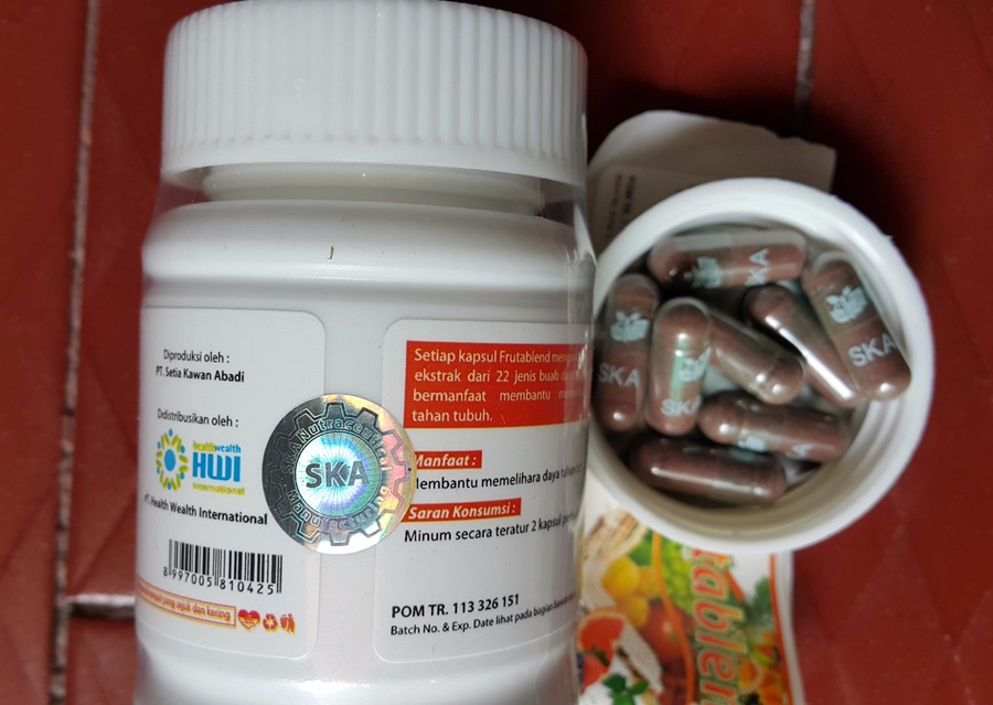 FRUTABLEND Alami Memutihkan Kulit