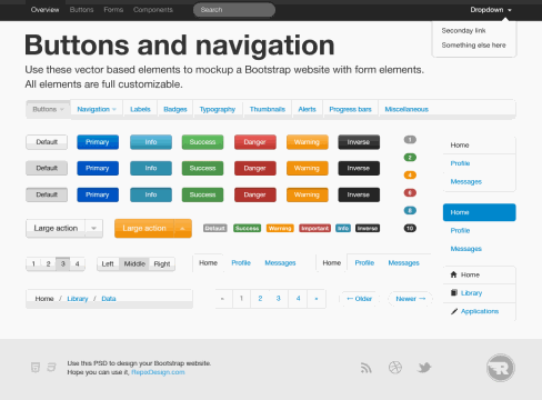 Bootstrap ความน่าสนใจสำหรับมือใหม่ในการ Design Web