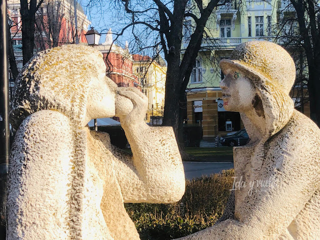 Estatuas en el Jardín de la Ciudad