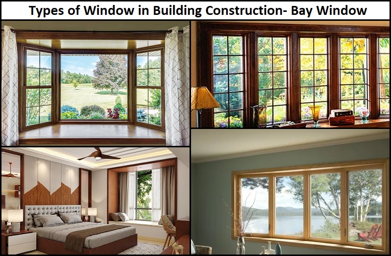 Types of Window in Building Construction- Bay Window