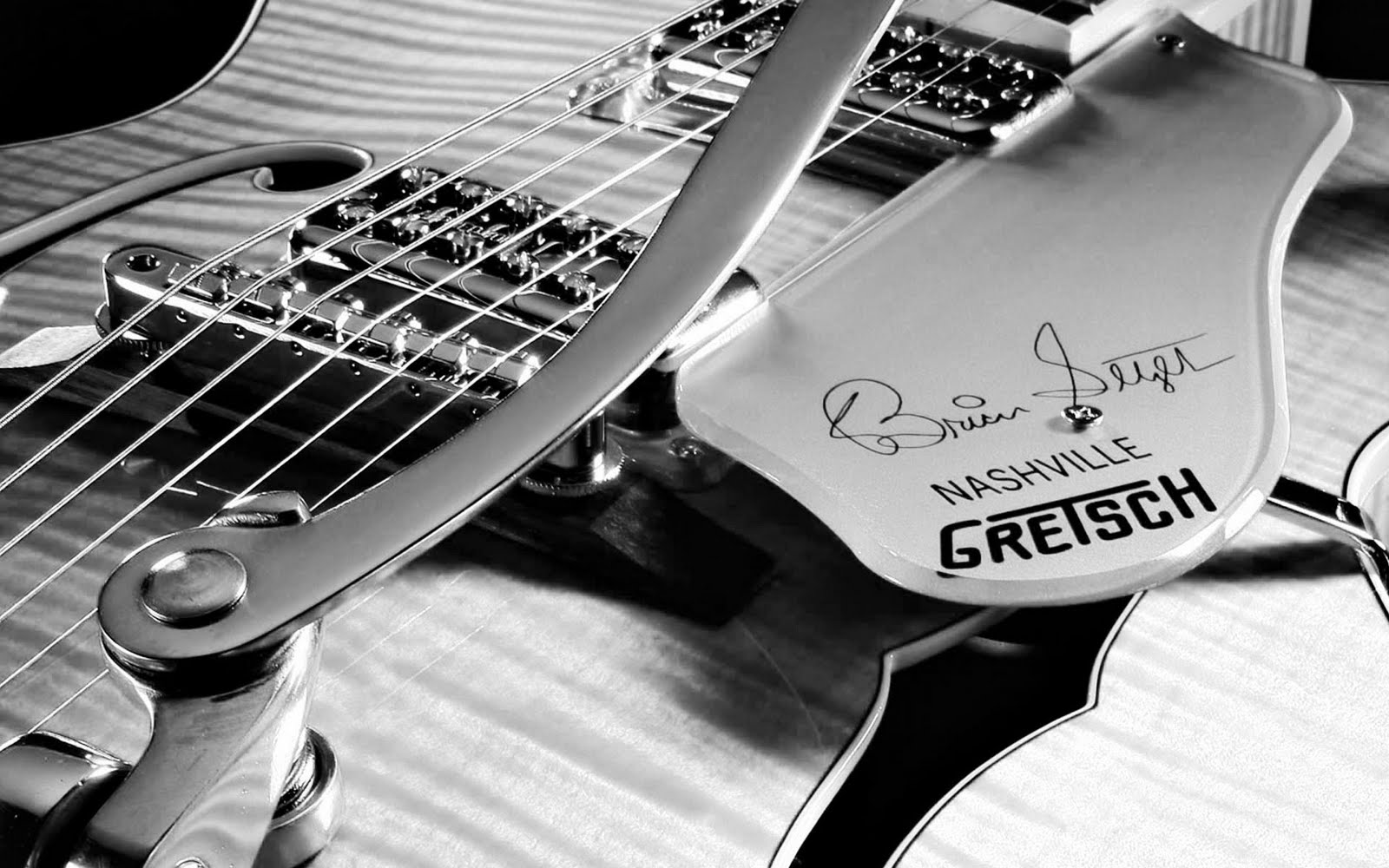 Guitar Wallpaper - Brian Setzer Nashville Signature ...