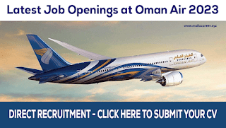 High-Level Job Opportunities at Oman Air in 2023: Manager- Tactical Technical Procurement, Senior Officer Environment, and More - Apply Online