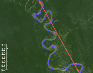 Stølum number timelapse river changing course science gif