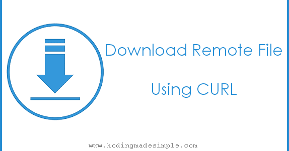 use curl to download file from url