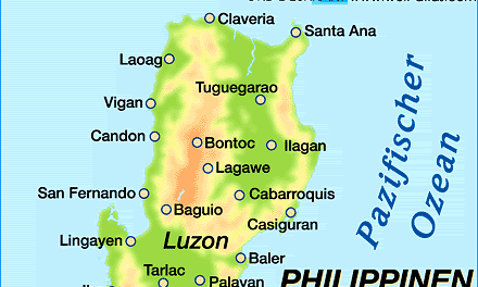 City Map of Luzon, Philippines