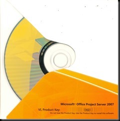 04 MS Office Project Server 2007 Sleeve Blurred Key