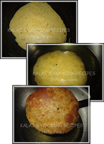 How to make Potato Masala Poori | Aloo Masala Puri | உருளைக்கிழங்கு மசாலா பூரி
