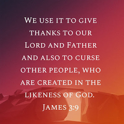 Catholic Bible Recollection Of The Day James 3:9