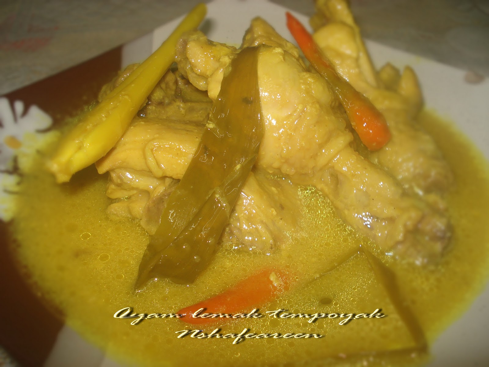 Ayam Masak Tempoyak ~ Nshafeareen®