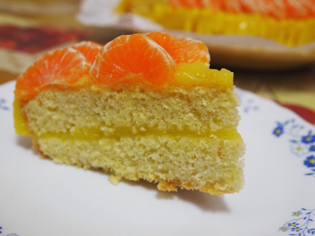 TARTA DE MANDARINA