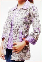 Model baju batik terbaru