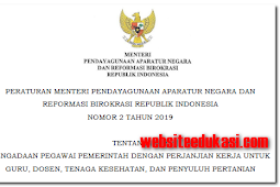 Permenpan RB Nomor 2 Tahun 2019 Tentang Pengadaan PPPK