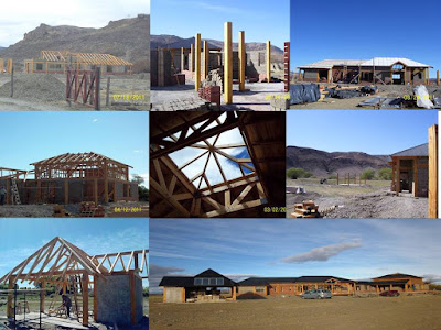 Avance construcción Tertulia Gualjaina Chubut