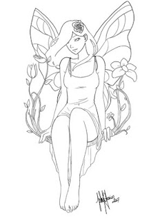 Beautiful Art of Tattoos Design With Image Fairy Tattoo Design Picture 6