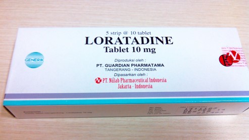 Harga Loratadine Obat Antihistamin Alergi Terbaru 2020