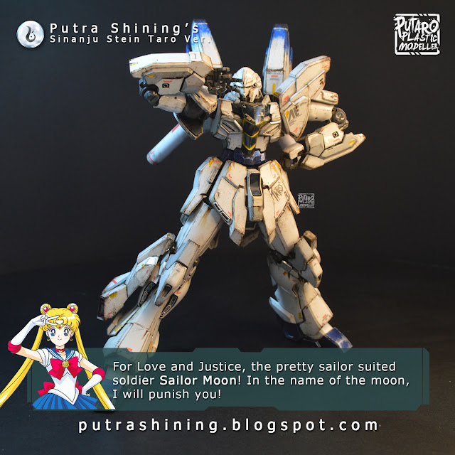 My version of MG Sinanju Stein Ver.Ka | Customize Painting Weathering | The Making by Putra Shining