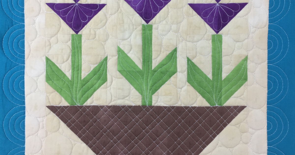 Download The Free Motion Quilting Project: New Triple Tulip Quilt ...