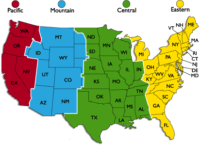 us time zone map pdf New York Time Zone Gmt