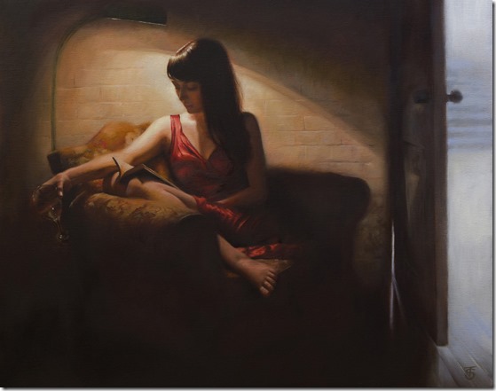 By Lamplight II-Tina-Sprat-ENKAUSTIKOS