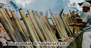 Binarundak di Sulawesi Utara merupakan salah satu tradisi unik perayaan lebaran diberbagai daerah di Indonesia