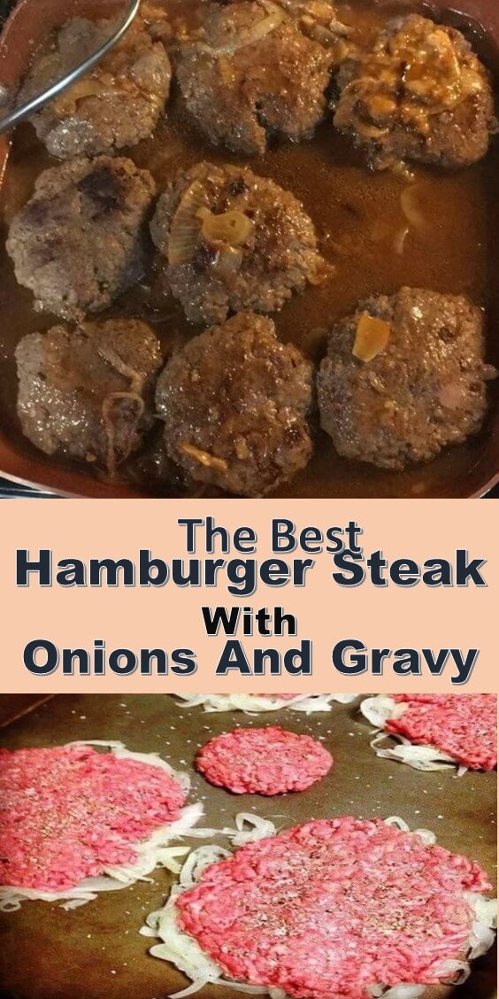 Hamburger Steak With Onions And Gravy