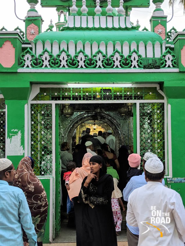 Entering one of Bangalore's most famous dargahs