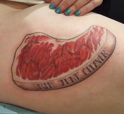 tattoos food, tattoo art on body, food tattoo popular, burger tattoo